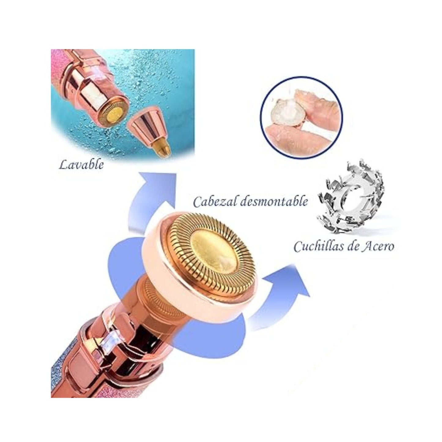 Depilador Electrico 2 en 1