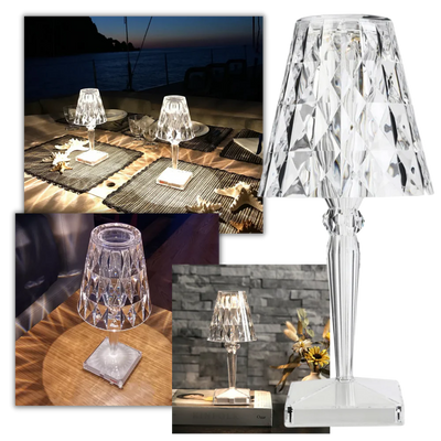 Lámpara de Cristal  Acrílico