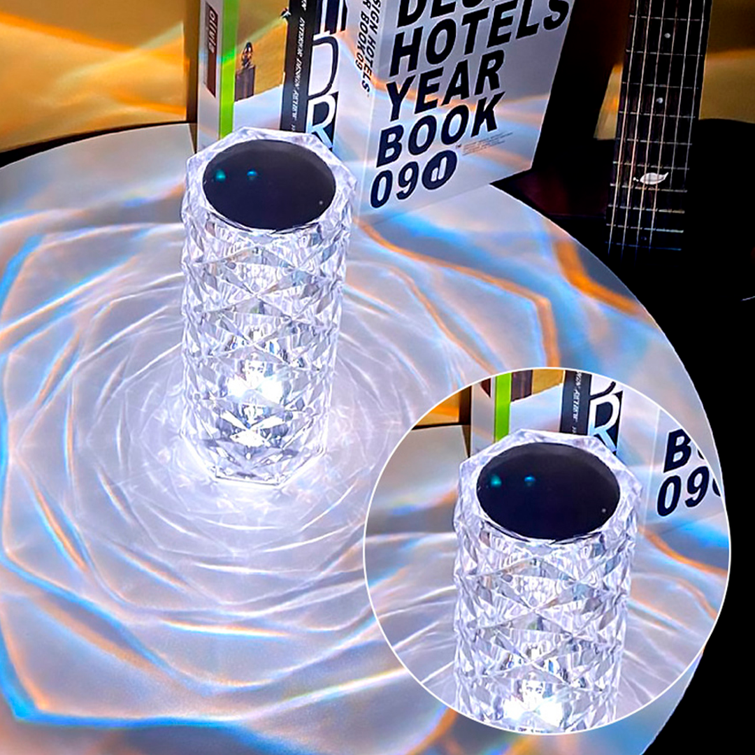 Lampara táctil Multicolor con Mando