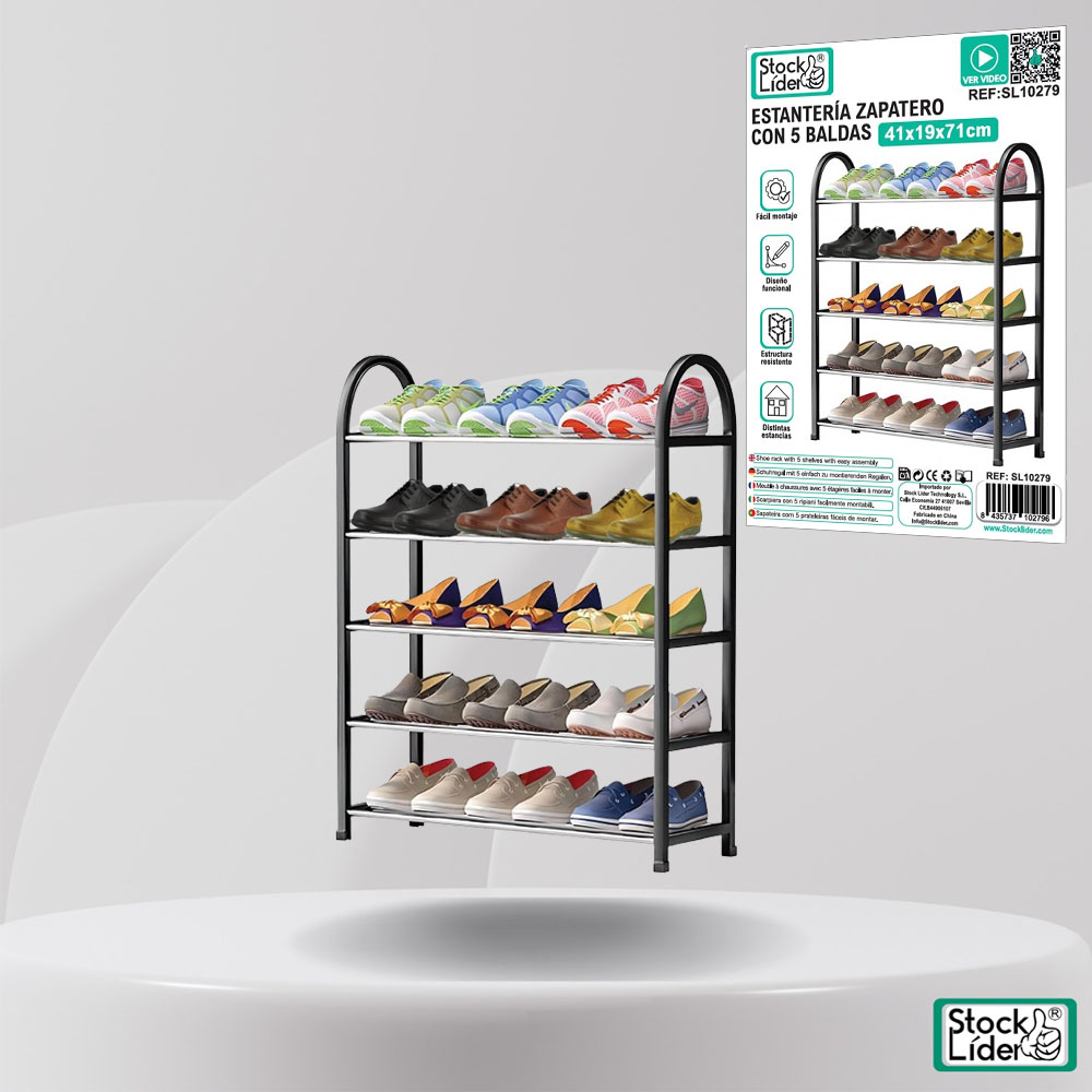 Estanteria de Zapatos - 5 Baldas