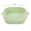 Square 20 cm Silicone Air Fryer Tray