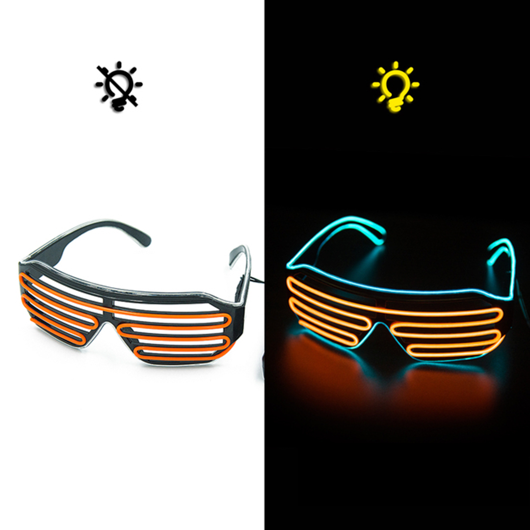 Gafas neon festivales