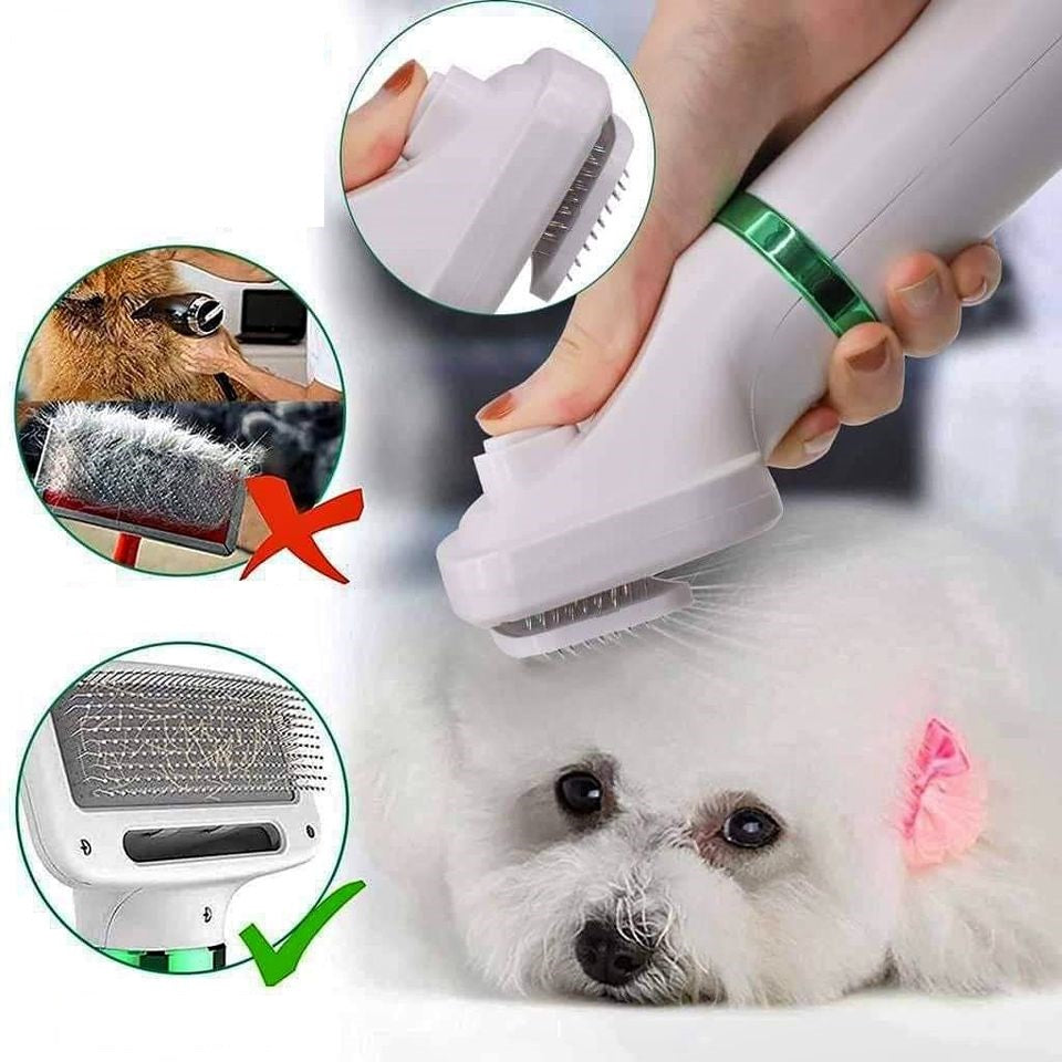 Pet 2 in 1 Hair Dryer (Brush + Dryer)
