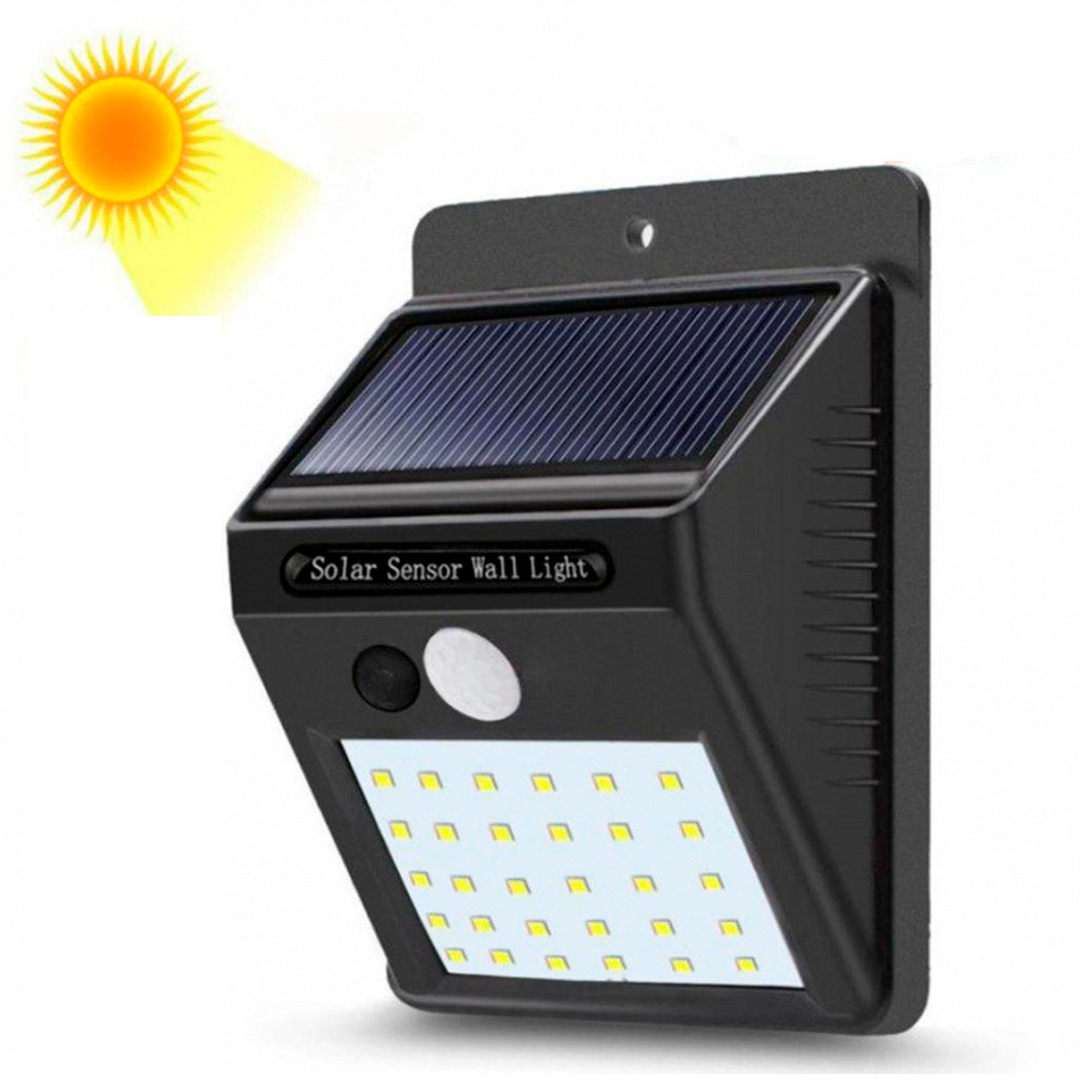 Luz solar con sensor de movimiento