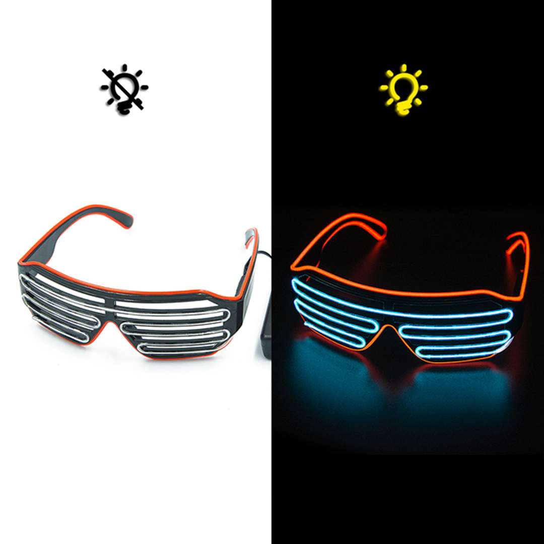 Gafas neon festivales