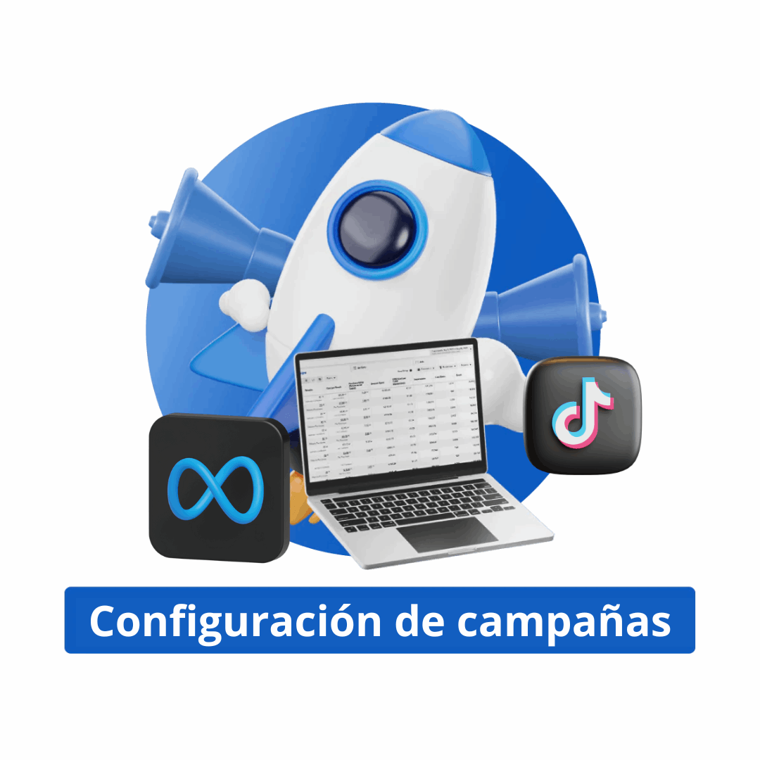 Configuración de Campañas de Facebook & Tiktok Ads