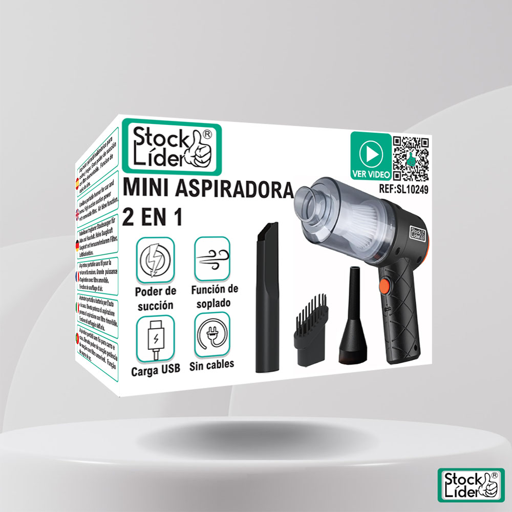 Aspirador Recargable 2 en 1
