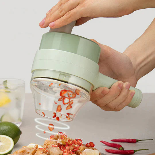  Wireless 4-in-1 Vegetable Cutter