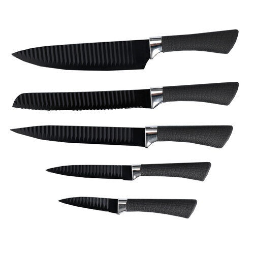 Set of 5 professional kitchen knives